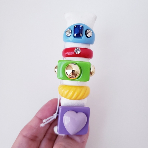 Source Unknown Jewelry - Five Fun Bright Colorful Rings